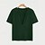 abordables T-shirts décontractés pour hommes-Homme T-shirt gaufré T-shirt Chemise à manches courtes Manche Courte Décolleté plongeant Été Uni Mode Designer Basique Jacquard Vacances Rue Sortir Noir Rouge bleu marine T-shirt haut de gamme pour