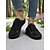 cheap Women&#039;s Sneakers-Women&#039;s Green Canvas Slip-On Sneakers with Lace-Up Design – Comfortable Backless Trainers, Ideal for Walking, Shopping, School Runs &amp; Casual Summer Days