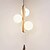 economico Luci Isola cucina-Lampada a sospensione a LED bianco caldo a 3 teste, creativa, in pietra e legno, mini lampadario industriale sospeso in vetro, lampada a sospensione da soffitto G9 per isola cucina, sala da pranzo,