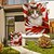 abordables Drapeaux et banderoles de jardin-Drapeau de Jardin Patriote Pour la Fête du Canada O Canada Décorations de Jardin Bannières Signes Levez les Coudes Canada