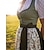voordelige Dirndl-Oktoberfest Jurken Dirndl Trachtenkleider hulp in de huishouding Bavarian Duits Weiden Dames Doek in traditionele stijl Kleding Schort Zonder blouse
