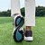 preiswerte Herren Golfschuhe-Weiß-blaue Golfschuhe für Herren mit atmungsaktivem Mesh-Obermaterial – erstklassiger Komfort und Stabilität für Golfbegeisterte