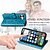 お買い得  iPhone用ケース-電話 ケース 用途 Apple AirTag iPhone 16 Pro Max プラス iPhone 15 14 Pro Max Plus iPhone 14 13 12 Pro Max Plus ウォレットカードケース フリップカバー リストストラップ付き 耐衝撃 猫 犬 TPU PUレザー