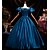 abordables Robes-ancien Rococo Renaissance Maxi Robe Normal Juliette Princesse Mariée Plissé Volanté Princesse Col rond Déguisement Femmes Halloween Carnaval Mascarade Soirée Halloween Performance Adultes