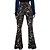 billige Underdele-Retro / vintage Boheme 1970erne Bell Bottoms Bukser flare leggings Disko Høj Talje Paisley Tribal Dame Halloween Karneval Ferierejse musik Festival Festival Voksne Bukser