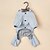 abordables imperméable-Manteau de pluie pour chien imperméable poncho de pluie avec capuche haute réflexion veste de pluie pour animaux avec trou pour la laisse pour petits et moyens chiens