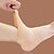 cheap Personal Care &amp; Health-3 Pairs Moisturizing Heel Socks Ventilate Gel Heel Open Toe Socks Soft Silicone Socks for Dry Hard Cracked Skin Breathable Reusable SPA Foot Protector Day Night Care Skin Black