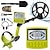 cheap Outdoor Activity-Custom Handheld Gold Metal Detector - Waterproof Outdoor Treasure Hunting &amp; Archaeology Tool with 5 Professional Modes, 11" Waterproof Coil &amp; Adjustable Stem