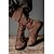 baratos Calçado-Medieval Renascentista Sapatos Botas Longas Botas sem salto Homens Celta Pirata Dia Das Bruxas Baile de Máscaras Espetáculo LARP Ren Faire Adulto Sapatos