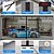 voordelige Scherm voor raam en deur-Garage Scherm Deur Magnetische Garage Deur Scherm Magnetische Sluiting Glasvezel Garage Scherm Deuren voor Auto Garage Omlaag Trekken voor Patio Veranda Raam om Ongedierte Buiten te Houdem