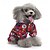 abordables imperméable-Imperméable pour chien, poncho de pluie imperméable avec capuche, veste de pluie réglable avec trou pour laisse pour chiens de petite et moyenne taille