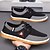 billige Sneakers til herrer-herrebrune og marineblå casual joggesko med moderne design – trendy, allsidige, egnet for både uformelle og semi-formelle anledninger