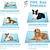 billige Kølelagner &amp; Måtter-Kølemåtte til hunde - øjeblikkelig kølende kæledyrsseng til hunde &amp;katte giftfri &amp;Maskinvaskbar skridsikker kølemåtte i bunden til indendørs brug &amp;rejsebrug