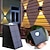 baratos Candeeiros Luzes de Exterior-Luminária de parede solar externa à prova d'água de alto brilho para decoração de jardim, quintal, pátio, decoração de casa, lâmpadas de parede solares LED