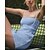preiswerte Damenkleid-Damen Patchwork Tenniskleid mit integrierten Shorts und BH Sportkleid Ärmellos Kontrastbindung Atmungsaktiv Tennis Pickleball Träger Kleid Schwarz Gelb Dunkelmarine Tennisbekleidung