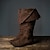 baratos Calçado-Medieval Renascentista Sapatos Botas Longas Botas sem salto Fantasia Homens Celta Pirata Dia Das Bruxas Baile de Máscaras Espetáculo LARP Ren Faire Adulto Sapatos