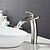 economico Rubinetti per lavandino bagno-Rubinetto per lavabo - Cascata Galvanizzato Set centrale Monocomando un foroBath Taps