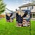abordables Drapeaux et banderoles de jardin-Drapeau de jardin du 4 juillet jour de l'indépendance drapeaux de jardin 12 x 18 pouces petits drapeaux de jardin pour l'extérieur drapeaux extérieurs drapeaux de jardin de vacances pour toutes les