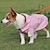 cheap Raincoat-Dog RaincoatWaterproof Rain Poncho with Hoodie High Reflective Pet Rain Jacket with Leash Hole for Small Medium and Large Dogs