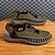 billiga Semester Sandaler-Herrsandaler olivgröna friluftssandaler med justerbar passform och andningsbar design för vandring, vattensport och sommaräventyr