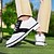 cheap Men&#039;s Golf Shoes-Men&#039;s Classic Black and White Golf Shoes with Faux Leather Upper - Versatile Design for Golf and Casual Wear