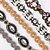 baratos Acessórios de penteados-tiaras elásticas com contas e strass de cristal para mulheres e meninas