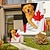 abordables Drapeaux et banderoles de jardin-Drapeau de Jardin Patriote Pour la Fête du Canada O Canada Décorations de Jardin Bannières Signes Levez les Coudes Canada