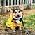 baratos capa de chuva-Capa de chuva impermeável para cachorro, poncho com capuz, capa de chuva para animais de estimação com furo para guia para cães pequenos, médios e grandes