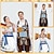 Χαμηλού Κόστους Ποδιές-Μπύρα Oktoberfest 2 τεμάχια Ποδιά Ντιρντλ Lederhosen Oktoberfest / Μπύρα βαυάρος Ζευγάρι Βαυαρών Wiesn Παραδοσιακό Στυλ Λιβάδια Για Ζευγάρια Ανδρικά Γυναικεία Πάρτι Φεστιβάλ Μπύρας