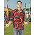 billige Topper-Retro / vintage Bohem 1970erne قميص Hippie Stamme Afrikansk mønster Kostyme Herre Halloween Karneval Gate dans Retro-temafest Festival Voksne Trøye