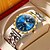 cheap Quartz Watches-A New Digital Diamond-Shaped Dial Elegant Men&#039;S Quartz Watch - Ipx7 Waterproof Rating Luminous Date And Day Display Alloy Strap - Fashionable And Trendy Versatile For Casual Wear Ideal Gift For Li