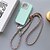 cheap Xiaomi Case-2-in-1 Phone Lanyard Strap with Wrist and Neck Rope – Detachable Patch and Metal Clip for Phone Case