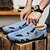cheap Casual Sandals-Men&#039;s Sandals Blue Sports Sandals with Closed Toe and Adjustable Fit for Hiking Running and Summer Activities