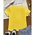 ieftine Desen animat 3D al fetei-Fete 3D Φιόγκος Tricou Manșon scurt Vară Primăvară Modă De Bază Copii 4-12 ani Stil Nautic În aer liber Casual Zilnic Fit regulat