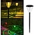 ieftine Lumini de cale și lanterne-Lumini solare cu LED-uri pentru alee cu 2 LED-uri IP65, impermeabile pentru exterior, cu pornire/oprire automată, iluminat peisagistic alimentat, cu un singur comutator, lumină caldă/colorată,