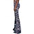 billige Underdele-Retro / vintage Boheme 1970erne Bell Bottoms Bukser flare leggings Disko Høj Talje Paisley Tribal Dame Halloween Karneval Ferierejse musik Festival Festival Voksne Bukser