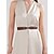 cheap Vacation Accessories-Women's Vintage Elastic Waist Belt with Bronze Scroll Buckle – Faux Leather Cinch Belt for Dresses and Blouses, Elegant Style for Daily Wear and Formal Occasions