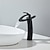 economico Rubinetti per lavandino bagno-Rubinetto per lavabo - Cascata Galvanizzato Set centrale Monocomando un foroBath Taps