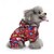 abordables imperméable-Imperméable pour chien, poncho de pluie imperméable avec capuche, veste de pluie réglable avec trou pour laisse pour chiens de petite et moyenne taille