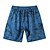 abordables Pantalones Cortos Élite para Hombres-Hombre Pantalón corto Pantalones cortos de playa Correa Graphic Hoja Animal Transpirable Secado rápido Longitud de la rodilla Exterior Vacaciones Hogar Vacaciones Estilo Étnico Azul cielo Ejercito