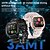 abordables Relojes inteligentes-LOKMAT OCEAN GT Reloj inteligente 1.75 pulgada Smartwatch Reloj elegante Bluetooth Podómetro Recordatorio de Llamadas Seguimiento del Sueño Compatible con Android iOS Mujer Hombre Larga espera