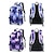 baratos Mochilas para Crianças e Adolescentes-Mochila escolar infantil à prova d'água com estampa de galáxia e porta de carregamento USB - mochila escolar leve e durável para meninos e meninas, perfeita para a escola diária, viagens e atividades ao ar livre