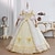 baratos Vestidos-Vintage Rococó Renascentista Maxi Vestidos Normal Julieta Princesa Noiva Pregueado Com Babados Princesa Decote Redondo Fantasia Mulheres Dia Das Bruxas Carnaval Baile de Máscaras Festa dia das Bruxas