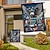 abordables Drapeaux et banderoles de jardin-Drapeau de jardin du 4 juillet jour de l'indépendance drapeaux de jardin 12 x 18 pouces petits drapeaux de jardin pour l'extérieur drapeaux extérieurs drapeaux de jardin de vacances pour toutes les