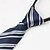 abordables Cravates &amp; noeuds papillons-Homme Cravates Mode Affaires Jacquard Rayures Fête de mariage Tenue quotidienne