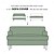 baratos Cobertura de Sofa-Capa de sofá 100% algodão adequada para capas acolchoadas florais rocksjön