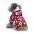 abordables imperméable-Imperméable pour chien, poncho de pluie imperméable avec capuche, veste de pluie réglable avec trou pour laisse pour chiens de petite et moyenne taille