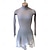 cheap Figure Skating Dresses-Figure Skating Dress Women's Girls' Ice Skating Dress Black Light Grey Patchwork Open Back Mesh High Elasticity Training Competition Skating Wear Classic Crystal / Rhinestone Long Sleeve Ice Skating