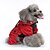 abordables imperméable-Imperméable pour chien, poncho de pluie imperméable avec capuche, veste de pluie réglable avec trou pour laisse pour chiens de petite et moyenne taille