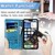 お買い得  iPhone用ケース-電話 ケース 用途 Apple AirTag iPhone 16 Pro Max プラス iPhone 15 14 Pro Max Plus iPhone 14 13 12 Pro Max Plus ウォレットカードケース フリップカバー リストストラップ付き 耐衝撃 猫 犬 TPU PUレザー
